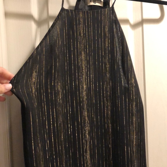 Show Me Your Mumu black and gold Maxi Dress - Picture 5 of 9